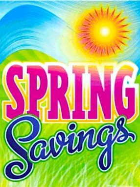Spring Savings
